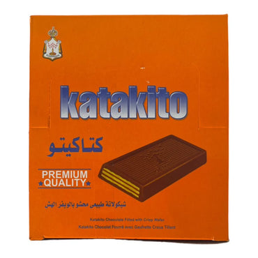 Katakito Chocolate Filled With Crisp Wafer كتاكيتو شيكولاتة طبيعى محشو بالويفر الهش